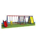 Kids Outdoor Park Plastic Swing Set